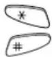 SAMSUNG SGH-Q100 - Taste Beschreibung (Fortsetzung) - 4