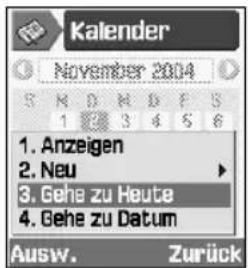 SAMSUNG SGH-Z107M - Optionslisten verwenden - 1
