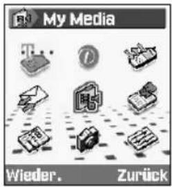 SAMSUNG SGH-Z107M - Beispiel: Sprachanzeige ändern - 1