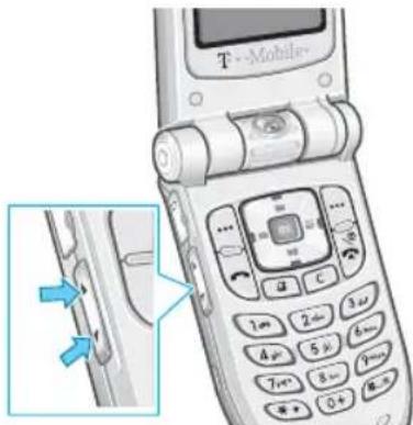SAMSUNG SGH-Z107M - Lautstärke einstellen - 1