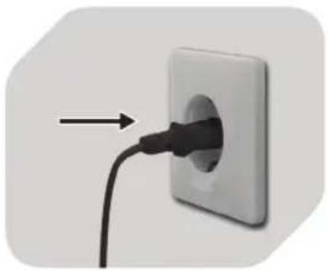 OK OLE 22250-B - Enchufar el cable de alimentación CA - 1