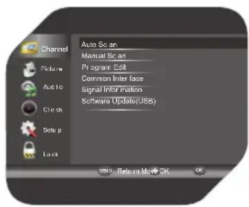 OK OLE 22250-B - DVB Select type (DVB-Typ) - 1