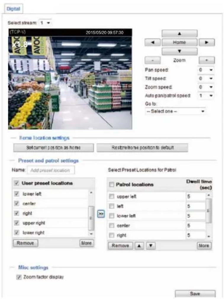 Vivotek IB8360 - Digital PTZ Operation (E-PTZ Operation) - 1