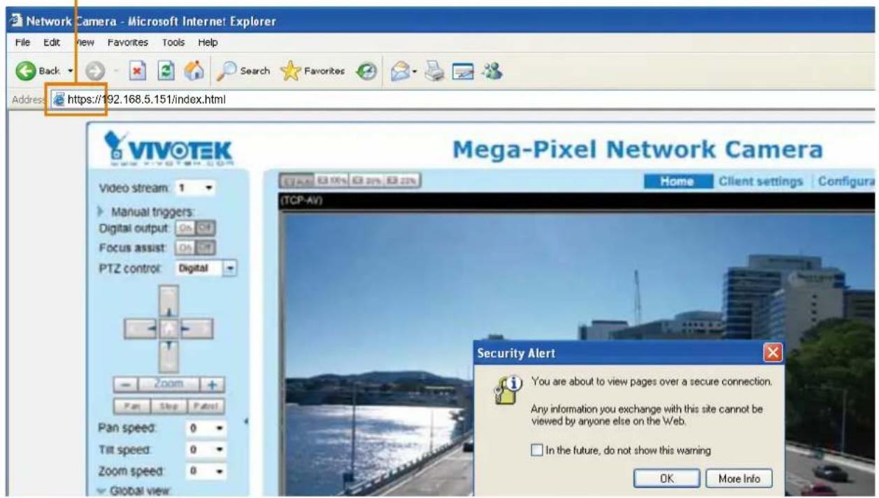 Vivotek IB8360 - Create self-signed certificate - 3