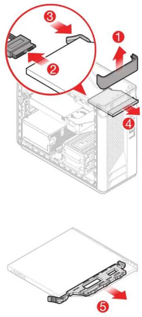 LENOVO Legion T530-28APR - ⑦ Replacing the optical drive - 1