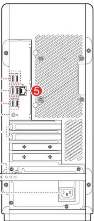 LENOVO Legion T530-28APR - Front and top view of the computer - 4