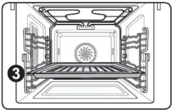 Pelgrim MAC696MAT - De functie magnetron + hetelucht selecteren - 6