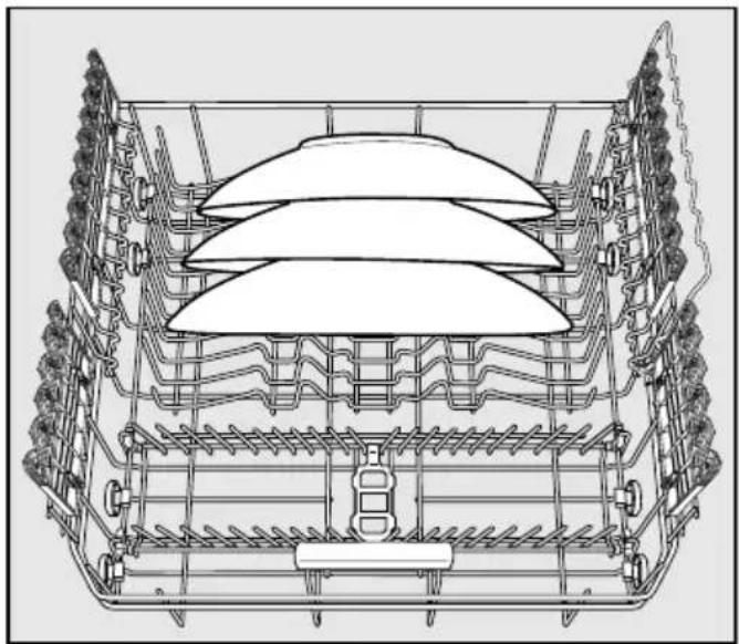 MIELE G 6827 SCi XXL - Lower basket - 1