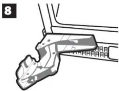 PKM KS133.0A+UB - Change of the hinge position (fig. 5/1-9) - 8