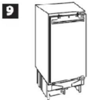 PKM KS133.0A+UB - Change of the hinge position (fig. 5/1-9) - 9