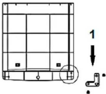 PKM KS115 UJ - Changing of the hinge position - 2