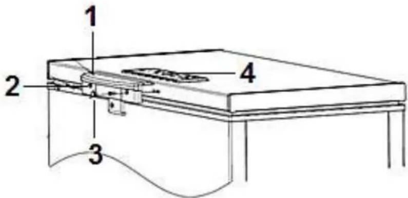 PKM GT 250A++M - Installation of the door handle - 1