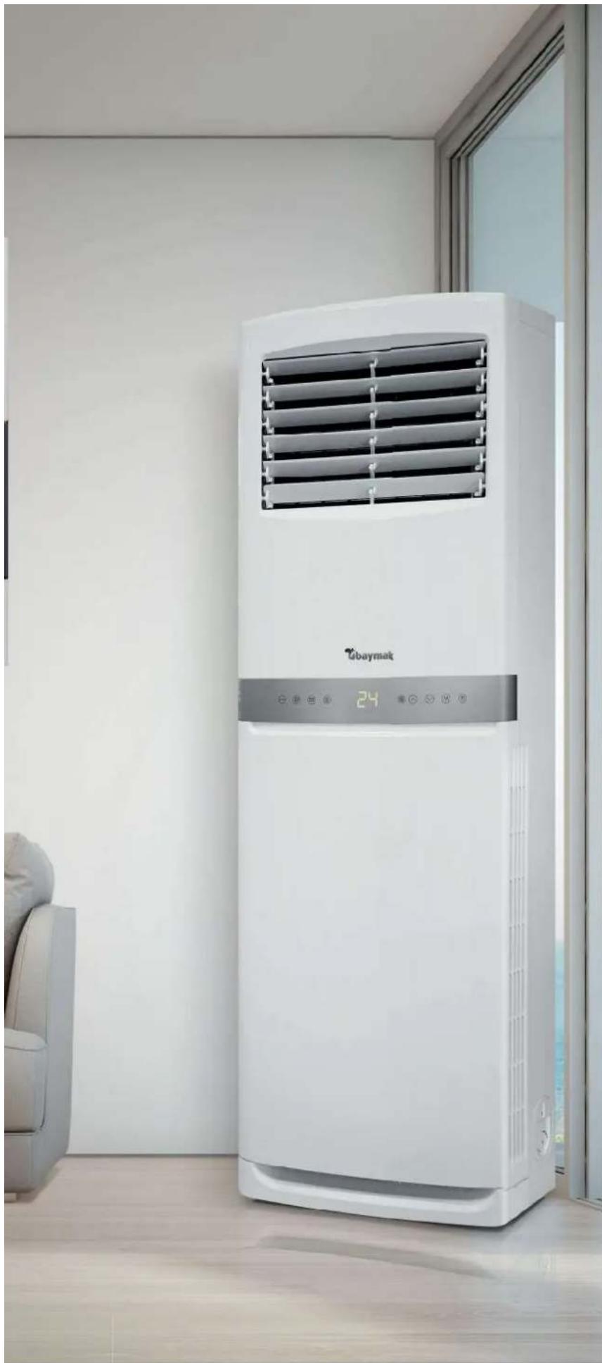 Baymak 48 FSA Salon Tipi Split Klima - TEKNİK ÖZELLİKLER - 2