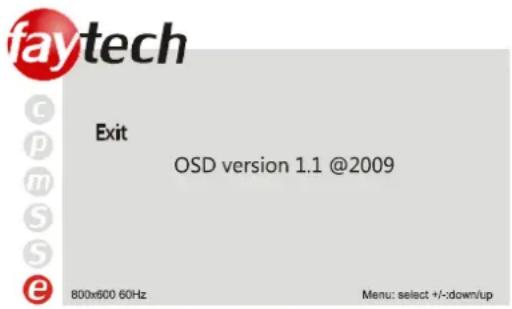 Faytech FT080TMIP65HDMI - Exit - 1