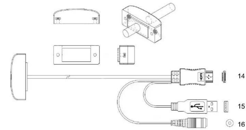 Faytech FT080TMIP65HDMI - COMPONENTS: - 3