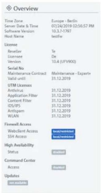 LANCOM UF-500 - Information panel - 1