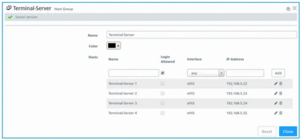 LANCOM UF-910 - Excluding the Terminal Server from User Authentication - 1