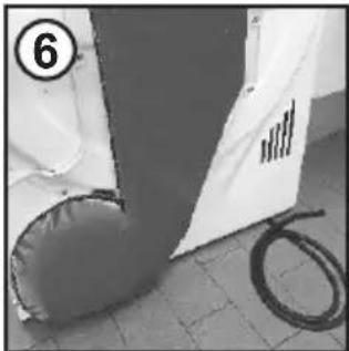 HOOVER GDX H9A3TCEX-84 - Bitte das Kondenswasserablaufset wie Folgt Montieren: - 6
