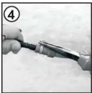 HOOVER GDX H10A2TCEXM-84 - Bitte das Kondenswasserablaufset wie Folgt Montieren: - 4