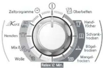 HOOVER DYH 9913NA1X-84 - AUSWÄHLEN DES PROGRAMMS - 1