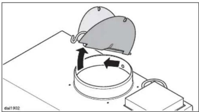 MIELE DA 3496 EXT - Set up for recirculation mode - 1