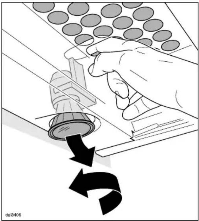 MIELE DA 3496 EXT - Changing a lamp - 1