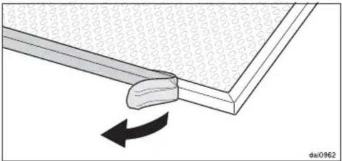 MIELE DA 3496 EXT - Aligning the deflector plate - 2