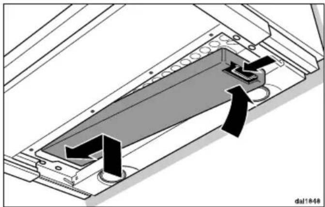 MIELE DA 3496 EXT - Fitting and replacing the charcoal filter - 1