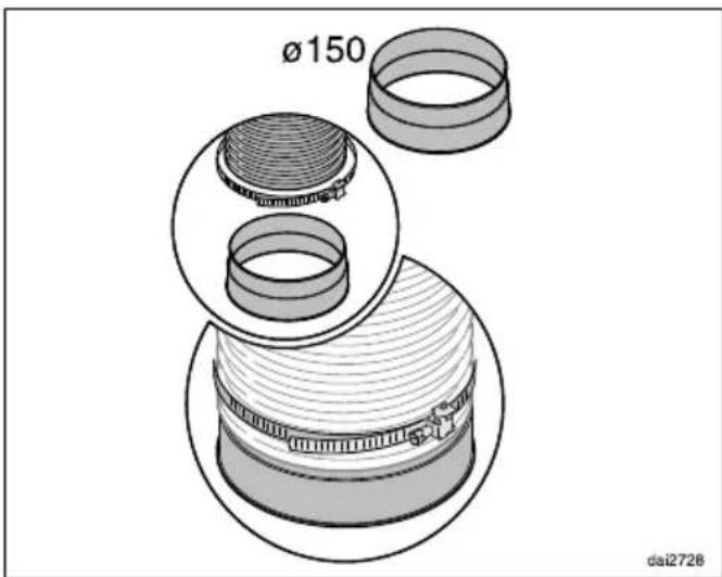 MIELE DA 3496 EXT - Aligning the deflector plate - 6