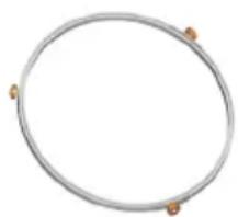BAUKNECHT MW 253 SM - DREHTELLER AUS GLAS - 1