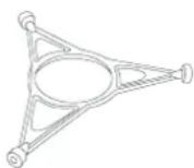 BAUKNECHT MHC 8460 SW - DREHTELLERAUFLAGE - 1