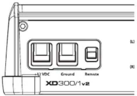 JL Audio XD300/1v2 - POWER CONNECTIONS - 1