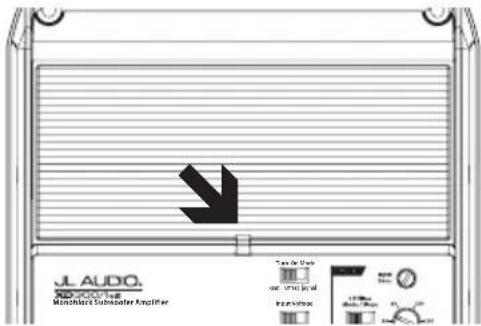 JL Audio XD300/1v2 - STATUS LED / PROTECTION CIRCUITRY - 1