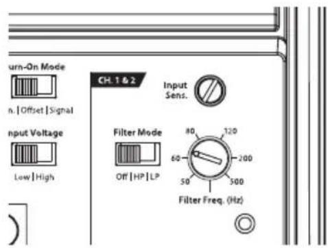 JL Audio XD200/2v2 - INPUT SENSITIVITY CONTROL - 1