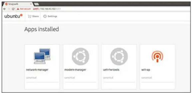 Snapweb Not secure SAPSL/792.108.43.102.x/01 ubuntu® Store Settings Apps installed network-manager samortical modem-manager samortical utfi-fw-tools samortical wifi-ap samortical