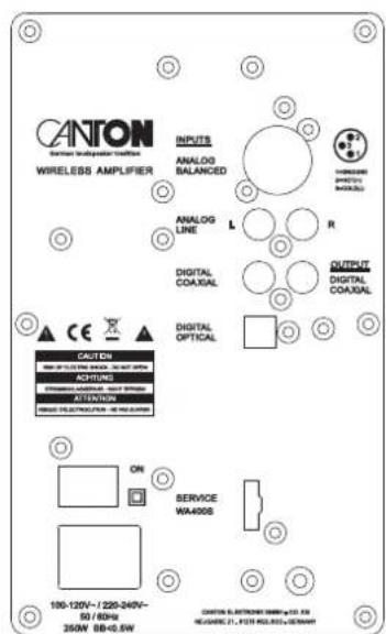 CANTON GLE 5 - Connection - 2