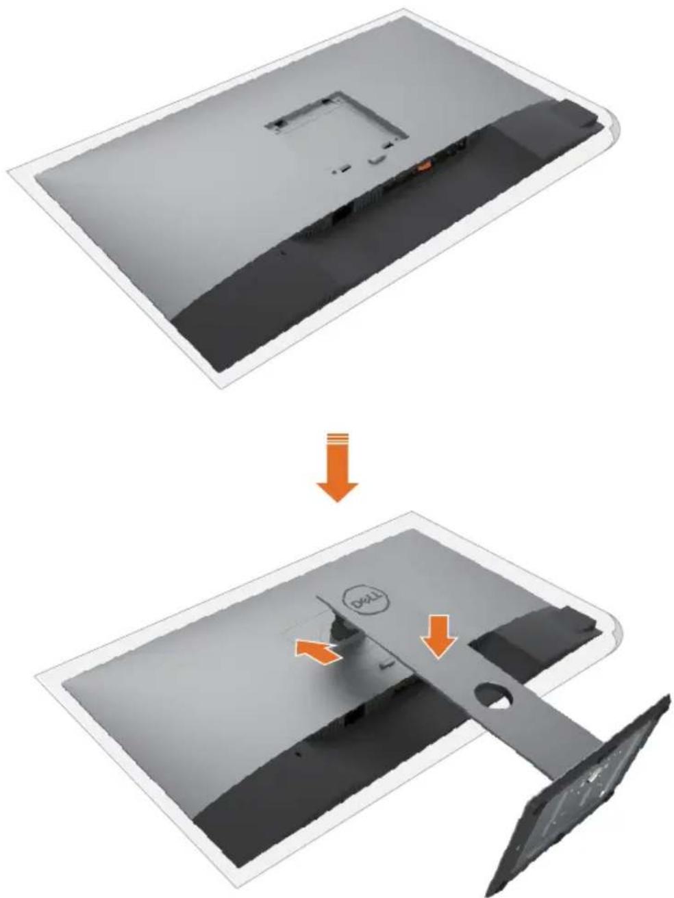 DELL UltraSharp U2421HE - Ständer anbringen - 6