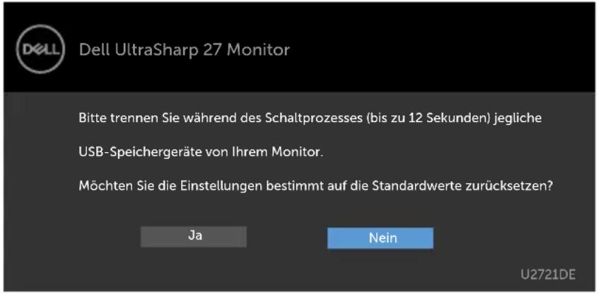 DELL UltraSharp U2421HE - OSD-Warnmeldungen - 14