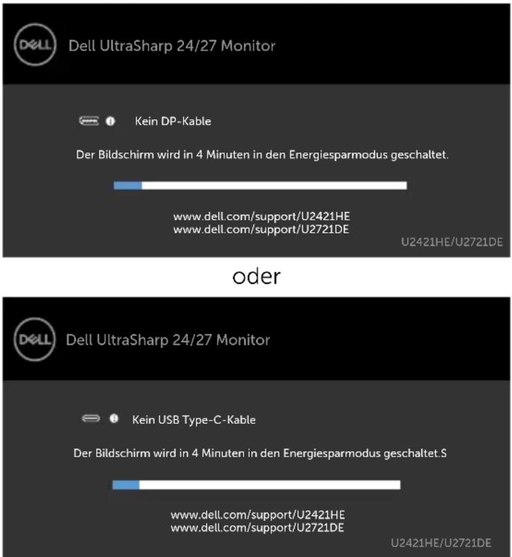 DELL UltraSharp U2421HE - Selbsttest - 1