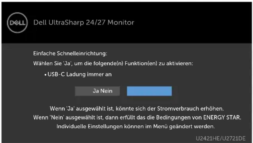DELL UltraSharp U2421HE - OSD-Warnmeldungen - 16