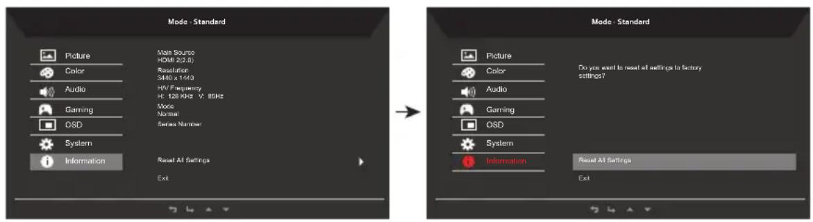 ACER Nitro XV340CKP - Product the System setting - 5