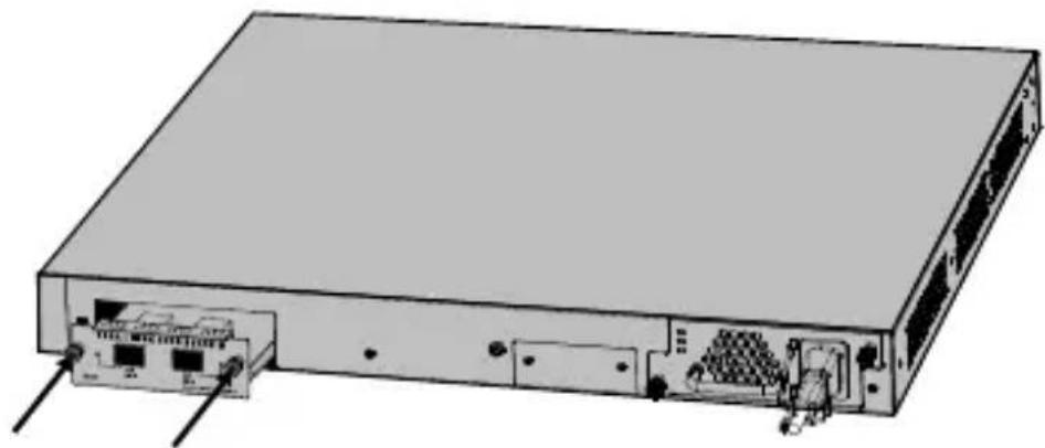 TP-LINK TX432 - - Installing the Interface Card to the switch - 2