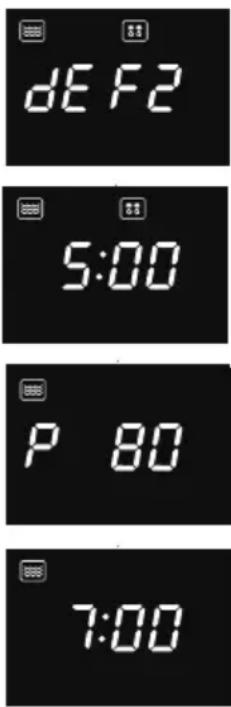 dEF2 5:00 P 80 7:00