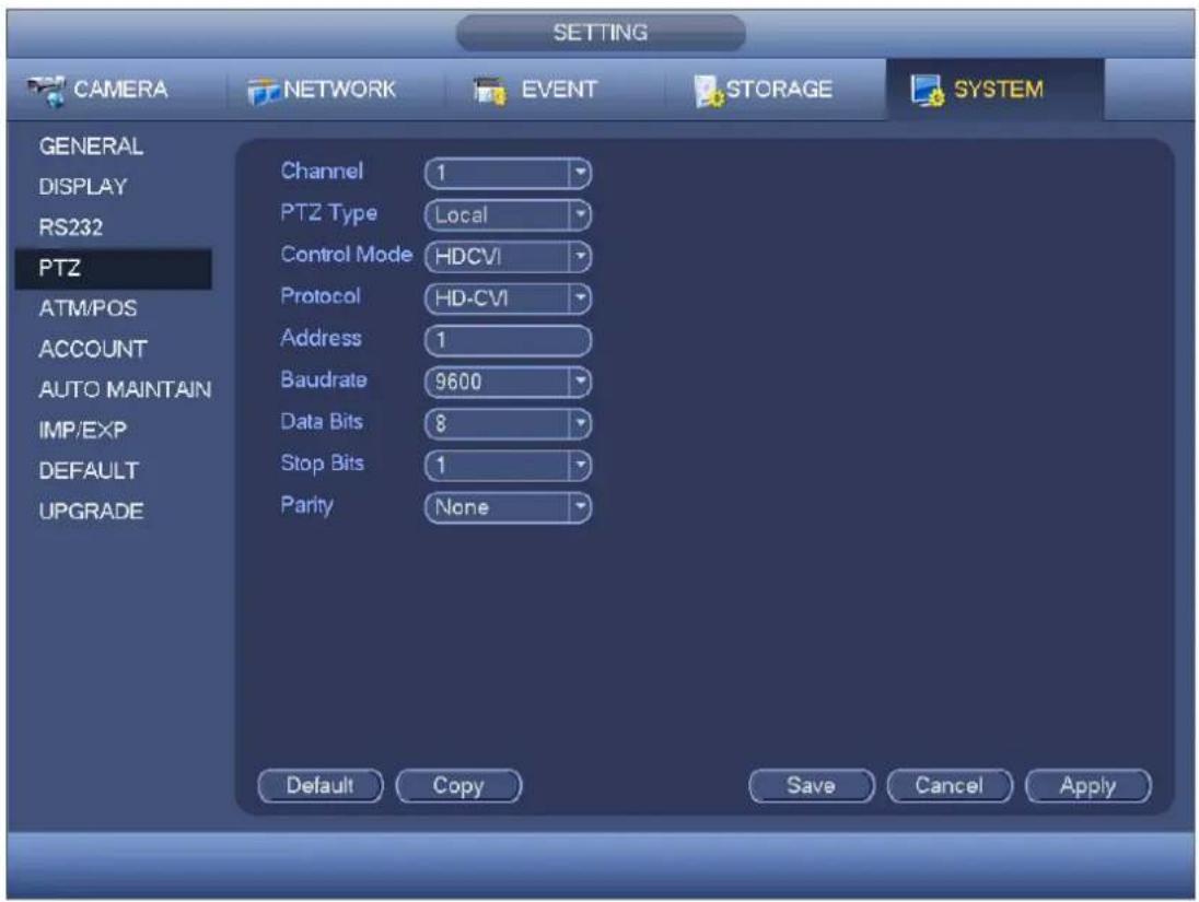 Dahua Technology Pro HAC-HDBW2241R-Z - HCVR Settings - 1