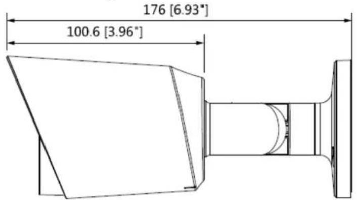 Dahua Technology Lite HAC-HFW1400RP-0360B - Figure 2-3 - 3