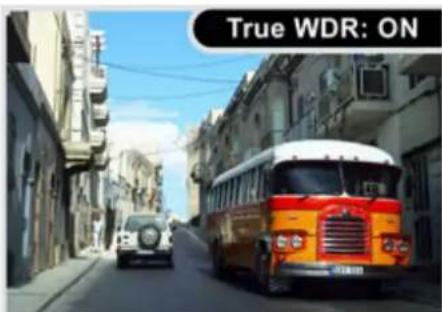 True WDR: ON