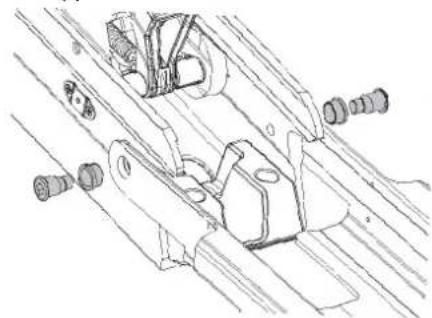 GARMIN Force 57 - Removing the Upper Link from the Mount Base - 1