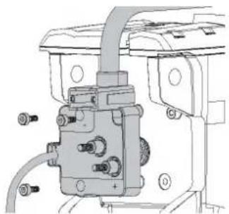 GARMIN Force 57 - Removing the Coil Cable from the Steering Servo Housing - 1
