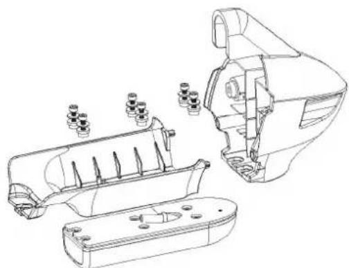 GARMIN Force 57 - Disassembling the Nose Cone - 1