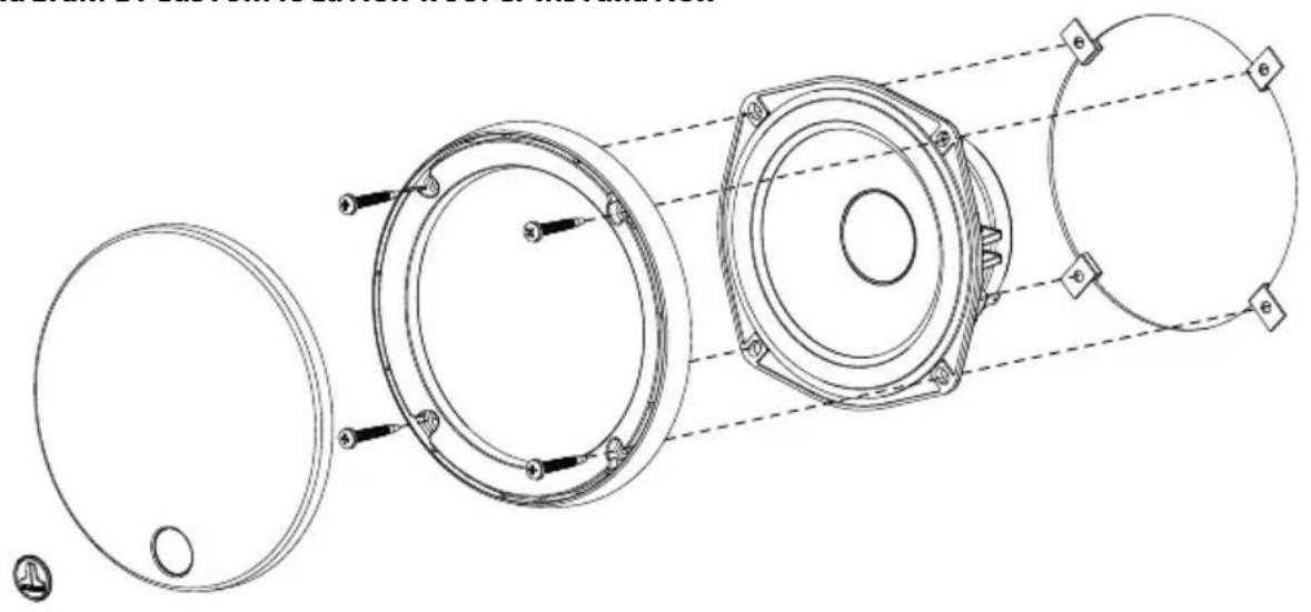 JL Audio C5-525 - WOOFER INSTALLATION - 2